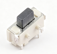 Tersedia TS24CA DC12V 50mA Mini Surface Mount Tact Switch Dengan Umur Pakai 20.000 Tekanan, Waktu Pengiriman Singkat, Pasokan Massal