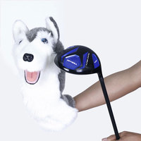 Couvre-chefs d'animaux Konday pour couvre-chef de club de conducteur de golf 466cc couvre-chef de golf en peluche Tiger Huskey personnalisé en gros