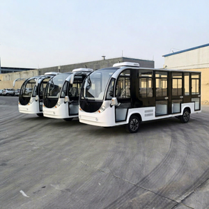 Autobús de Transporte para Hoteles de Lujo, Vehículo Eléctrico Turístico con Asientos Cómodos, 23 Asientos, Motor de CA de 72V 7.5Kw, Marca ZOWN, 2 Años de Garantía - Product Image 1