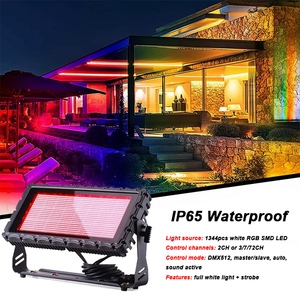 ไฟแฟลช LED RGB SMD LED 1344ชิ้นกันน้ำ<span class=keywords><strong>24</strong></span>ส่วนโคมไฟล้างสวนกลางแจ้งไฟฉายสีขาว - Product Image 3