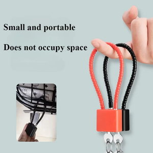 Cuerda de alambre de acero suave y larga para colgar en cestas y puertas de vehículos, 1 unidad, venta al por mayor - Product Image 5