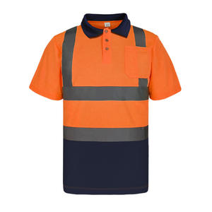 Polo réfléchissant à manches courtes tendance <span class=keywords><strong>pour</strong></span> la vente au détail, en stock, couleur fluorescente, respirant, best-seller - Product Image 2
