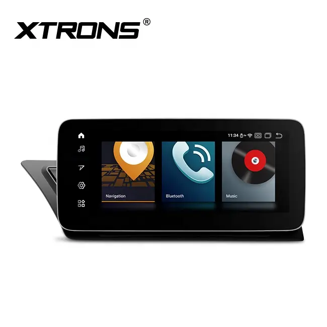 Xtrons 10.25 inch Android 12 Car Stereo Auto đài phát thanh DVD Player cho Audi A4 A5 4GB RAM 64GB ROM autoestereo