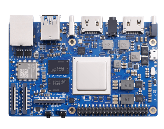 Orange Pi AIpro Ascend Development Board 8TOPS NPU Computing 8GB/16GB RAM Options Linux Ubuntu Debian for Edge AI Robotics