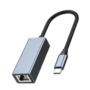 Fabrika doğrudan ağ kartı Lan dönüştürücü Rj45 3.0 Hub Gigabit Mini liman 1000M Usb Ethernet adaptörü