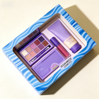 Boîte à fentes recyclable GOTOP avec fenêtre transparente en carton pour l'emballage et la présentation d'huiles essentielles et de cosmétiques