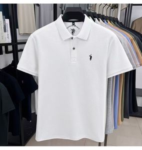 <span class=keywords><strong>Polo</strong></span> <span class=keywords><strong>de</strong></span> Verano 2026 para Hombre, Retro, Ligero, <span class=keywords><strong>de</strong></span> Lujo, <span class=keywords><strong>Color</strong></span> Sólido, 300g, Alta Calidad, Admite Logotipo Personalizado - Product Image 5