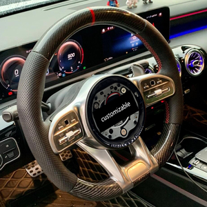 <span class=keywords><strong>Volant</strong></span> en fibre de carbone en gros pour <span class=keywords><strong>Mercedes</strong></span> Benz W204 W205 W213 W222 CLA CLS GLA GLC GLE GLS C63 E63 AMG C200 C260 E300 - Product Image 3
