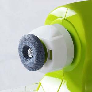 Nouvel affûteur de couteaux électrique 3-en-1 rapide avec pierre à aiguiser en alliage d'aluminium écologique pour ciseaux de cuisine et tournevis - Product Image 3