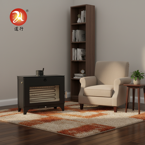 Caminetto Idronico <span class=keywords><strong>a</strong></span> <span class=keywords><strong>Legna</strong></span> Autoportante con Fiamma Reale per Riscaldamento Domestico Efficiente in Ville - Product Image 1