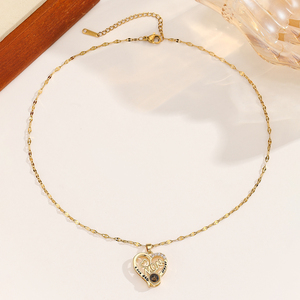 Collana con Proiezione della Mamma 'Il Desiderio del Cuore', <span class=keywords><strong>la</strong></span> Confessione Nascosta nel Battito Cardiaco, Regalo Quotidiano - Product Image 5