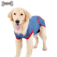 Vêtement en coton pour animaux de compagnie, design uni/imprimé, pour l'été/le printemps, accessoires pour chiens et chats après une opération, vente chaude