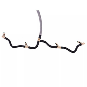 Tuyau arrière de fuite d'injecteur de carburant IZUMI 320/07355 pour moteur JCB <span class=keywords><strong>444</strong></span> Eco max Diesel Max TIER <span class=keywords><strong>4</strong></span> chargeur 3CX 4CX - Product Image 2