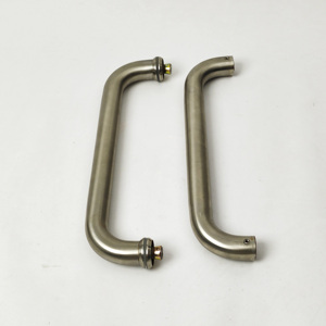 <span class=keywords><strong>Poignée</strong></span> de porte latérale double en acier inoxydable 304 <span class=keywords><strong>pour</strong></span> porte de douche en verre trempé - Product Image 4