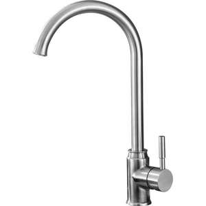 Robinet de lavabo de cuisine d'origine chinoise, corps en laiton, traitement de surface chromé, doté d'une rotation à 360 degrés - Product Image 5