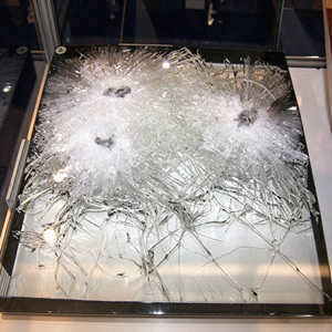 Verre pare-balles à prix compétitif, certifié CE, verre feuilleté anti-explosion pour comptoir de caisse, fenêtre de guichet bancaire - Product Image 1