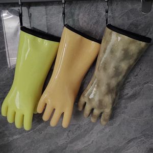 Gants de boulangerie en silicone liquide en gros, texture lisse, qualité alimentaire, résistants à la chaleur, flexibles et respirants - Product Image 6