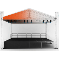 KKMark-pantalla Led personalizada para exteriores, sistema de techo con armazón de aluminio, para eventos de iluminación