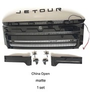 Kit de calandre avant noire modifiée pour Jetour Traveler T2