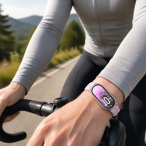 Correa de Repuesto para Reloj FORWELLENY con Logotipo Personalizado, Transpirable, de Hilo de Pluma, Correa de Nailon para <span class=keywords><strong>Xiaomi</strong></span> Band 11/10/9/8 - Product Image 5
