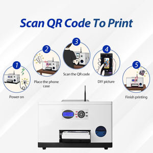 طابعة جرابات الهواتف المخصصة Easy Inkit عالية الجودة ماكينة حلول طباعة الرموز QR للأعمال الصغيرة - Product Image 3