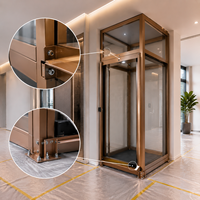 Porte d'ascenseur durable en acier inoxydable à ouverture centrale, design moderne, pour hôpitaux, hôtels, supermarchés, usage commercial, Shandong