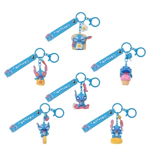 Porte-clés en PVC Stitch GaoLe authentique, série <span class=keywords><strong>Star</strong></span> Baby, porte-clés en plastique mignon, impression numérique, vente en gros, poupée Stitch - Product Image 2