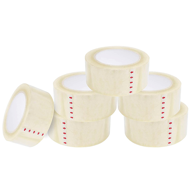 Water Activated Hot Melt Acrylic Clear BOPP Adhesive Single Sided Carton Sealing Tape