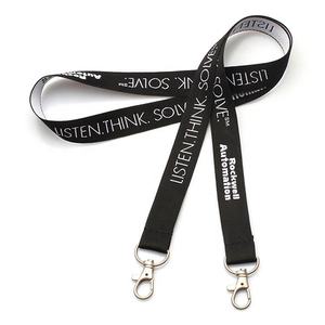 Lanière en polyester tissée avec logo, personnalisée, écologique, durable, sérigraphiée - Product Image 2