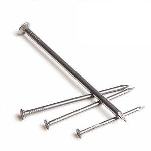 Clou Quincaillerie Fabricantes chinos <span class=keywords><strong>de</strong></span> clavos <span class=keywords><strong>de</strong></span> hormigón <span class=keywords><strong>de</strong></span> acero Varios <span class=keywords><strong>tipos</strong></span> <span class=keywords><strong>de</strong></span> vástago Anillo Espiral estriado suave - Product Image 1