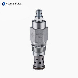 Soupape de décharge à action directe LDRF-LAN, corps en acier allié, joint en caoutchouc pour systèmes hydrauliques - Product Image 1