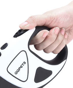 Guinzaglio per cani retrattile con Logo personalizzato senza grovigli guinzaglio per cani da 16 piedi senza mani con luce luminosa a Led - Product Image 5