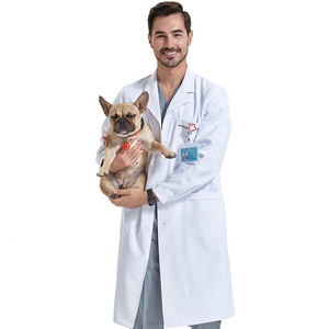 Cappotto <span class=keywords><strong>da</strong></span> laboratorio lungo sottile donna uomo cappotto bianco medico medico infermiera <span class=keywords><strong>abbigliamento</strong></span> <span class=keywords><strong>da</strong></span> <span class=keywords><strong>lavoro</strong></span> abito professionale su misura più leggero - Product Image 2