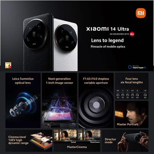 Mới Đến Ban Đầu Cho Xiaomi 14 Siêu 6.73Inch Toàn Cầu Điện Thoại Thông Minh 90W Sạc Nhanh/Hyperos/Snapdragon 8 Gen 3 - Product Image 6