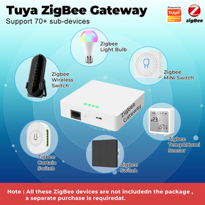 Módulo de enlace Zigbee 3,0 para hogar inteligente, interfaz Ethernet, Control por aplicación Tuya, asistente de voz compatible WG007 - Product Image 2