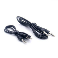 Câble audio AUX mâle vers mâle 3,5 mm stéréo HiFi pour voiture, téléphone, ordinateur portable, haut-parleur - Qualité supérieure, gaine en PVC durable