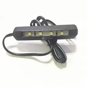 JINXIN Super White LED Feux de plaque d'immatriculation arrière, éclairage de plaque d'immatriculation lumineux, mini feux de conduite pour <span class=keywords><strong>moto</strong></span> - Product Image 6