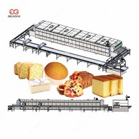 Ligne de production de machine à gâteau pop de pâtisserie de fabrication commerciale