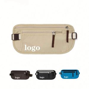 Pochette Ceinture Personnalisable Ultra Légère pour Passeport, Sac Banane Respirant pour la Course, Sac de Taille Sportif, Étui Portefeuille Mince Bandoulière - Product Image 1
