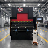 Presse plieuse CNC hydraulique BOST 4+1 axes avec système DELEM DA53T, fabricant de machines de pliage de tôles hydrauliques