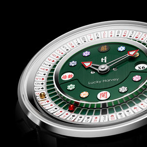 Montre Homme Mécanique Automatique Lumineuse LUCKY HARVEY Série Player Poker <span class=keywords><strong>Roulette</strong></span>, avec Figurine Mobile - Product Image 3