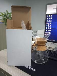 Classico <span class=keywords><strong>Borosilicato</strong></span> Caffè Vaso di <span class=keywords><strong>Vetro</strong></span> 400ml/600ml/800ml Versare Sopra il Caffè - Product Image 6