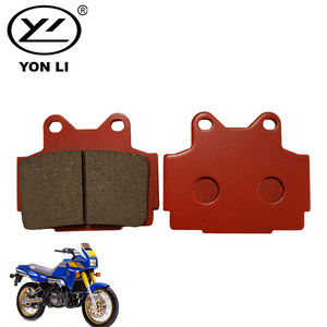 Plaquettes de frein à disque en céramique FA104 pour modèles compatibles avec les motos <span class=keywords><strong>YAMAHA</strong></span>, y compris RD 350 <span class=keywords><strong>R</strong></span> FZ 400 4YR1 Fazer <span class=keywords><strong>FZR</strong></span> RR 4DX Genesis - Product Image 1