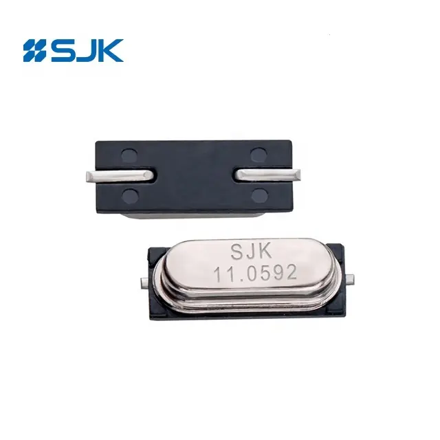 SJK HC-49SMD de cuarzo de cristal, 6 MHz, Xtal HC-49SMD oscilador 20pF 20PPM de cristal de cuarzo resonador