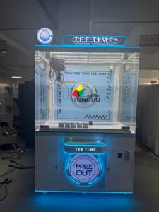 Machine de jeu d'arcade à griffes espagnole en métal, grande, bon marché, pour intérieur, vente en gros d'usine, cadeau, prix, 1 joueur, machine de jeu de distribution automatique - Product Image 1