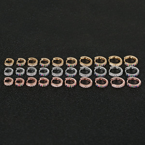 DAIHE – petites boucles <span class=keywords><strong>d</strong></span>'oreilles personnalisables en <span class=keywords><strong>argent</strong></span> 925 et diamant, bijoux de mode, manchette <span class=keywords><strong>d</strong></span>'<span class=keywords><strong>oreille</strong></span> - Product Image 5