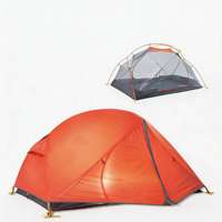 Tente de camping pliable ultra-légère pour 2 personnes, quatre saisons, en Oxford imperméable, ouverture automatique rapide, portable