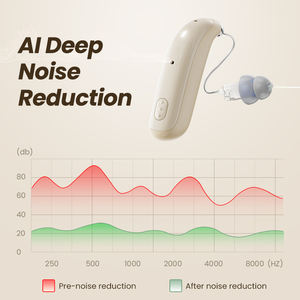 Prothèses auditives rechargeables étanches invisibles IP68 Amplificateurs auditifs numériques de qualité médicale pour les utilisateurs âgés - Product Image 6