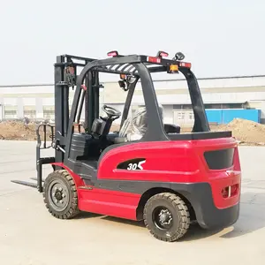 Free Shipping Small Electric Forklift 1.5 Ton 3000 Kg Wheel Mini Battery Forklift With Small Turning Radius