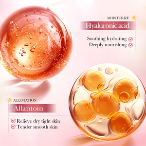 SADOER Lait et lotion hydratants pour le visage à l'aloe vera rose, à la niacinamide et à l'acide hyaluronique, absorption rapide, éclaircissant pour tous les types de peau - Product Image 3